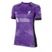 Camiseta Liverpool Virgil van Dijk #4 Tercera Equipación para mujer 2023-24 manga corta